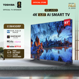 Smart Tivi QLED Toshiba AI 4K 85 inch 85M450RP